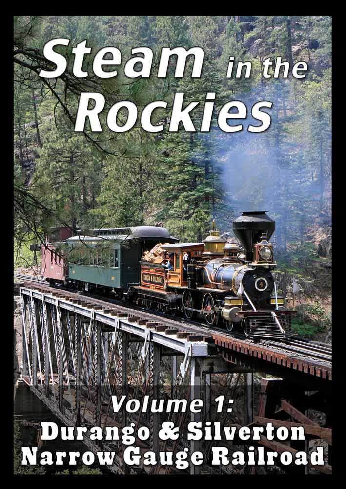 Steam in the Rockies V1 Durango & Silverton DVD Steam Video Productions SVPSRK1DVD