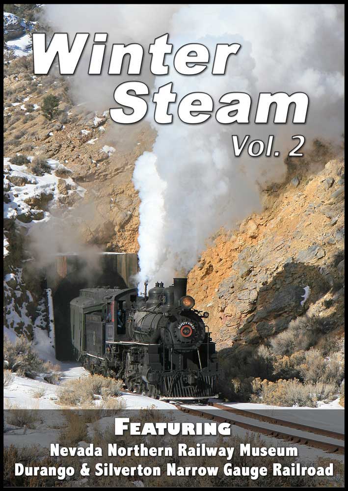 Winter Steam Vol 2 - Nevada Northern & Durango & Silverton DVD Steam Video Productions SVPWSV2DVD