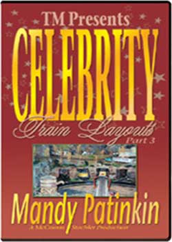 Celebrity Train Layouts Part 3 Mandy Patinkin TM Books and Video CELDMP 780484633931