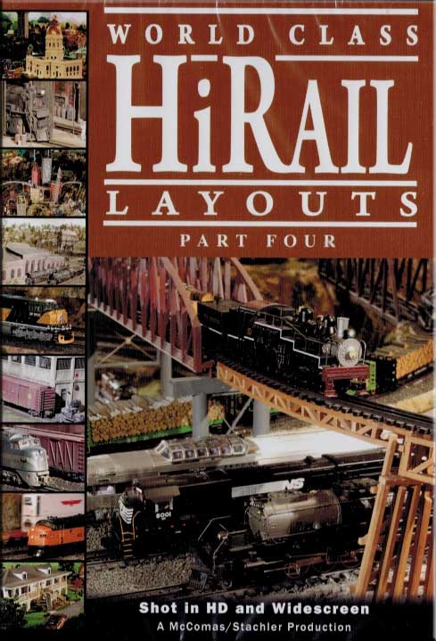World Class Hirail Laouts Part 4 DVD TM Books and Video HIRAIL4 780484961737