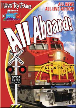 I Love Toy Trains - All Aboard! DVD TM Books and Video ILALL 780484961287