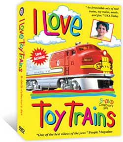 I Love Toy Trains 5 DVD Boxed Set Complete Series 1-Final TM Books and Video ILDVDBOX 780484535969