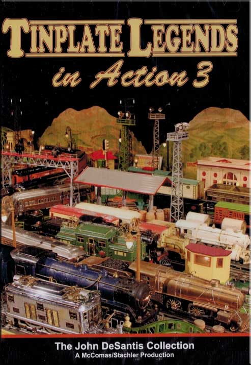 Tinplate Legends in Action Volume 3 DVD TM Books and Video TINPLATE3 780484961744