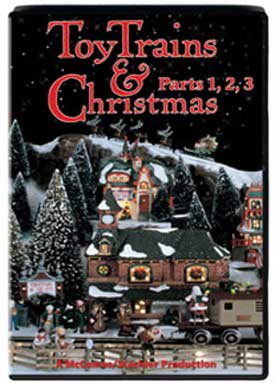 Toy Trains & Christmas Parts 1 2 3 DVD TM Books and Video TTCDVD 780484632033