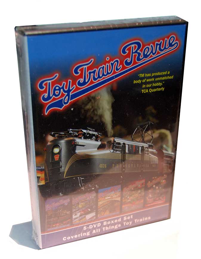 Toy Train Revue Box Set Parts 1-5 DVD TM Books and Video TTRBOX 780484000375