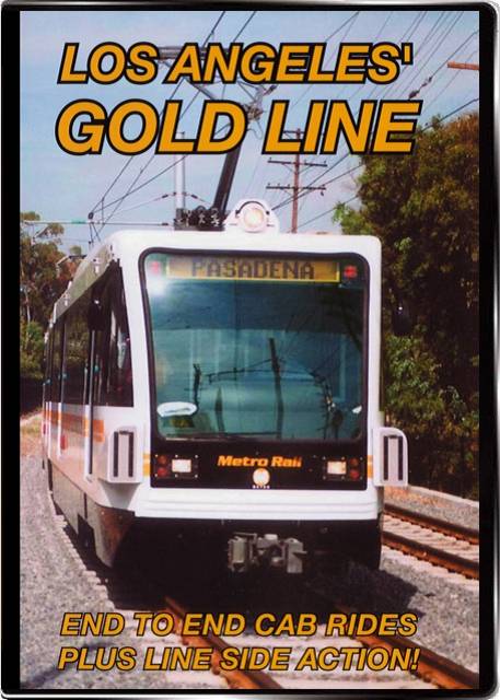 Los Angeles Gold Line on DVD by Valhalla Video Valhalla Video Productions VV55 9781888949490
