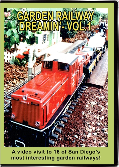 Garden Railway Dreamin Vol 1 DVD Valhalla Valhalla Video Productions VV65