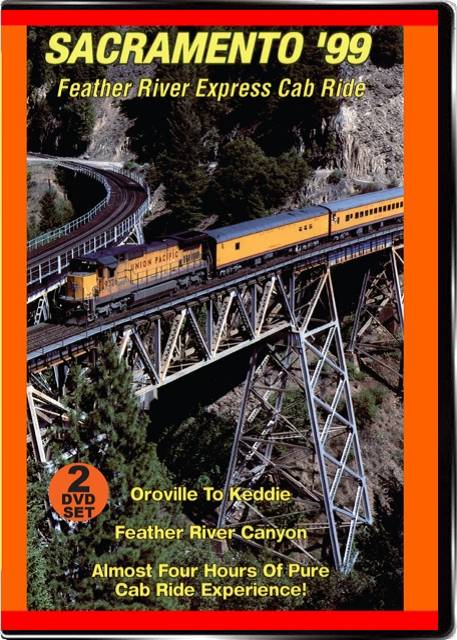 Feather River Express Cab Ride 2-Disc DVD Sacramento 1999 Valhalla Video Productions VV78
