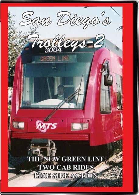 San Diegos Trolleys Vol 2 on DVD by Valhalla Video Valhalla Video Productions VV81A