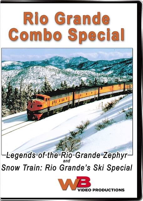 Legend of the Rio Grand Zephyr and Snow Train Ski Special Combo DVD WB Video Productions WB009