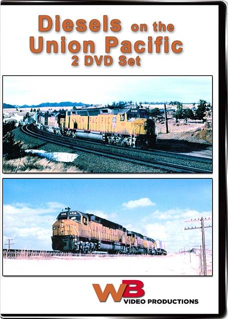 Union Pacific Double Feature 2-DVD Set Diesels on the Union Pacific WB Video Productions WB013